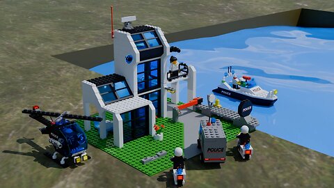 3D Lego Animation - Prisoner Escapes! Devastation Follows!