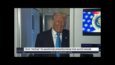 President Trump Gaggles with Press on Air Force One ASIA TRIP, Oct. 28, 2025