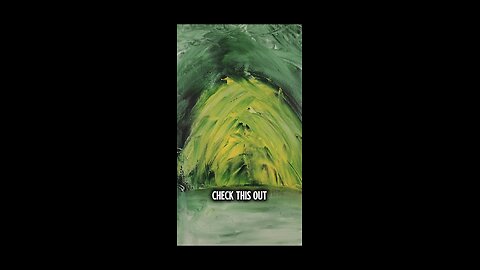 Emerald Dream | Abstract Expressionist Oil Painting + Coldwax Medium | 16x20