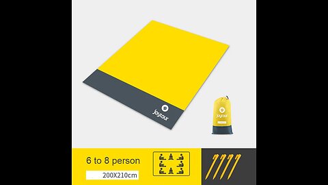 Waterproof Outdoor Picnic Blanket, for Camping, Hiking, Grass, Travelling