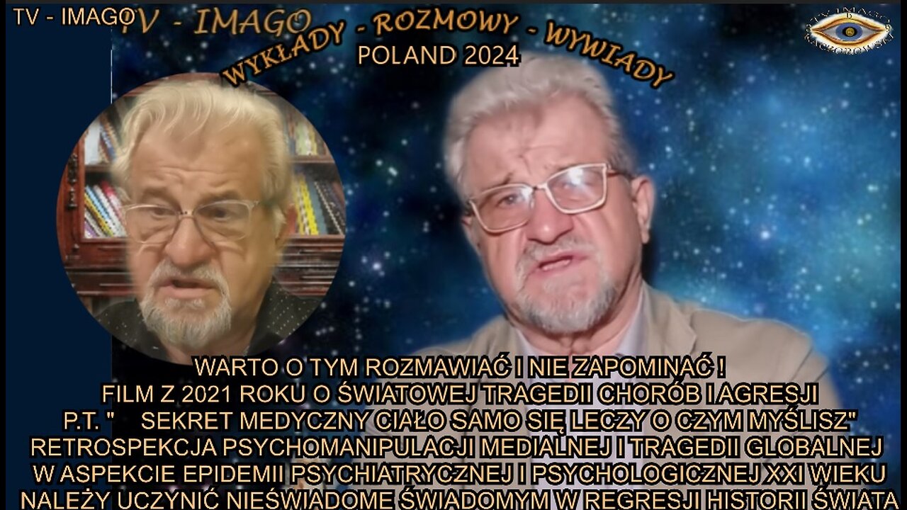 SEKRET MEDYCZNY CIAŁO SAMO SIĘ LECZY O CZYM MYSLISZ. FILM O SWIATOWEJ TRAGEDII CHORÓB I AGRESJI.