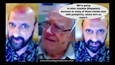 Jim Fetzer Fails To See Irony Claiming Alleged Pedophile Joachim Hagopian Is Expert In Pedophilia