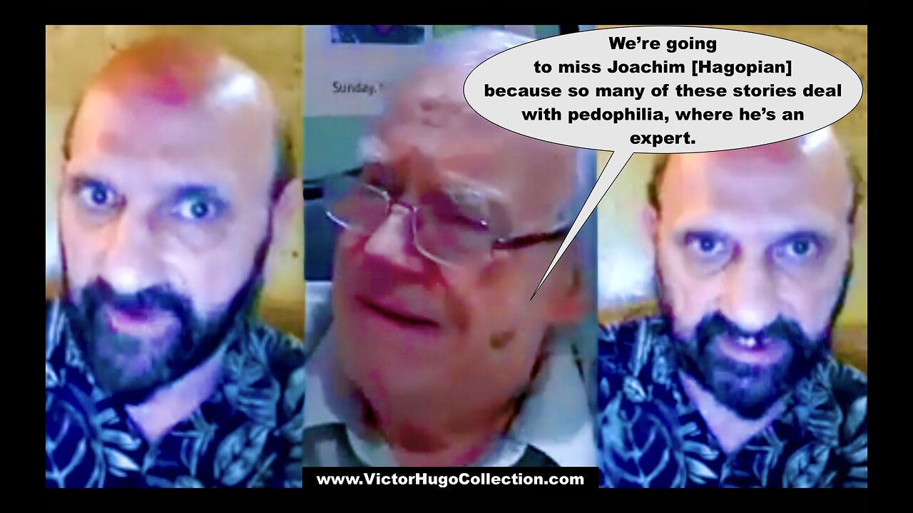 Jim Fetzer Fails To See Irony Claiming Alleged Pedophile Joachim Hagopian Is Expert In Pedophilia