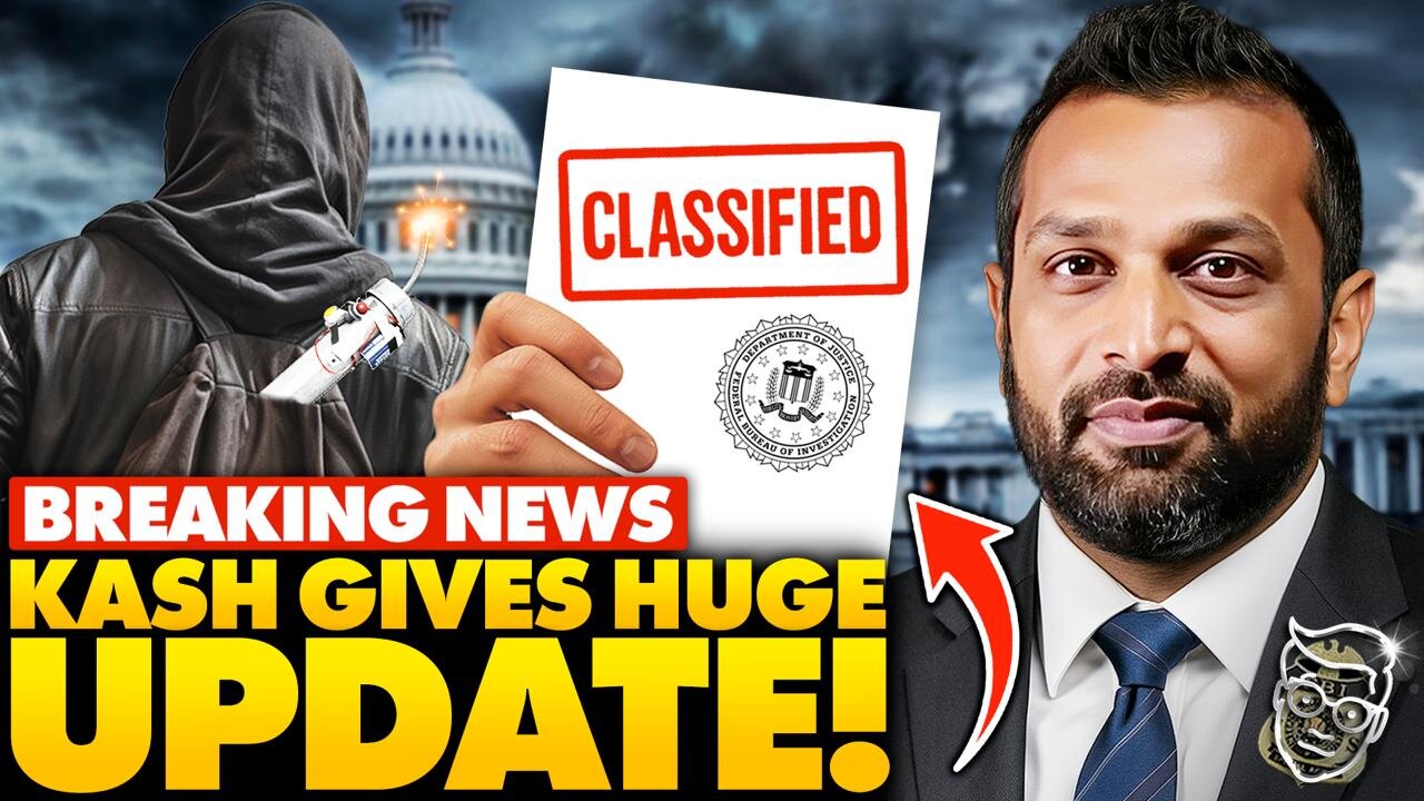 🚨FBI Director Kash Patel Makes J6 Pipe Bomber Announcement: 'A Massive Breakthrough, Stay Tuned…’