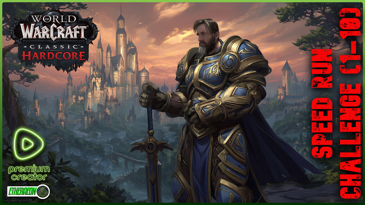🔴LIVE - WOW HARDCORE SPEED RUN CHALLENGE (1-10)