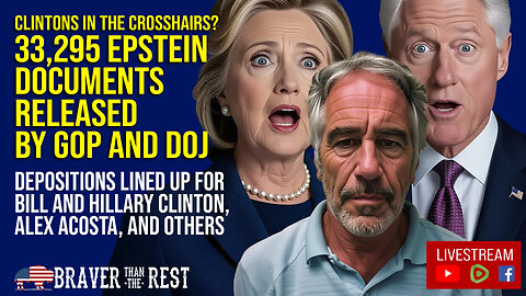 33,000 EPSTEIN Pages Drop – Plus Shocking UK Scandal & Church Attacks Surge!