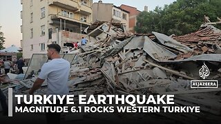 Magnitude 6.1 earthquake shakes Sindirgi in western Turkiye, felt as far as Istanbul
