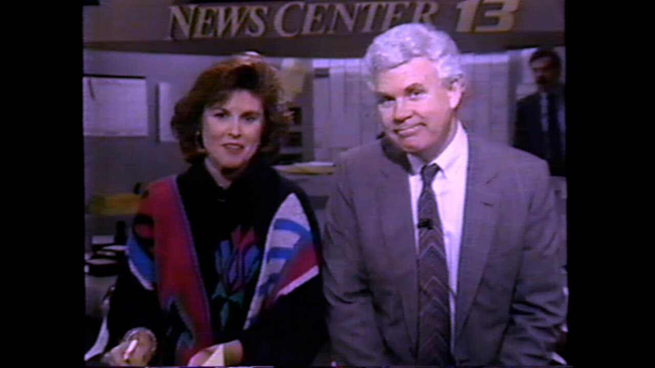 October 10, 1988 - Betsy Ross & Bob Gregory WTHR News Promo & 'Coats For Kids' Spot