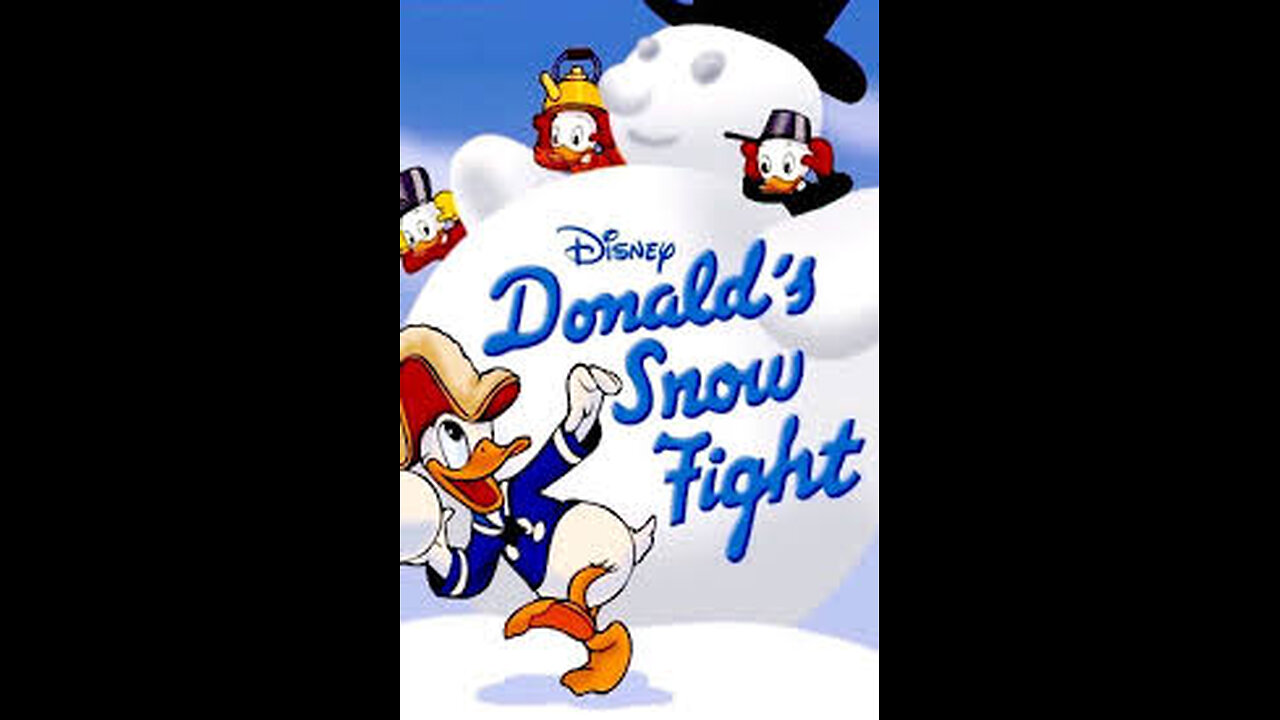 Donald's Snow Fight , christmas Animation/Short