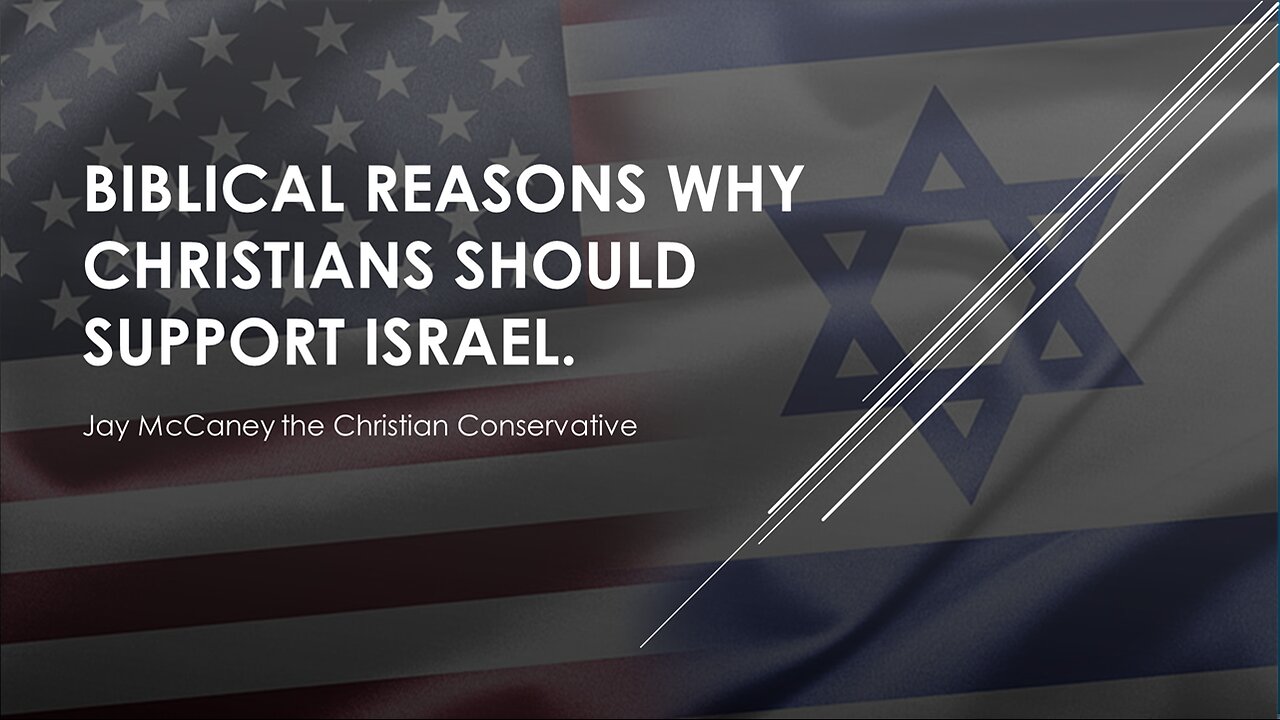 Biblical reasons why Christians should support Israel.