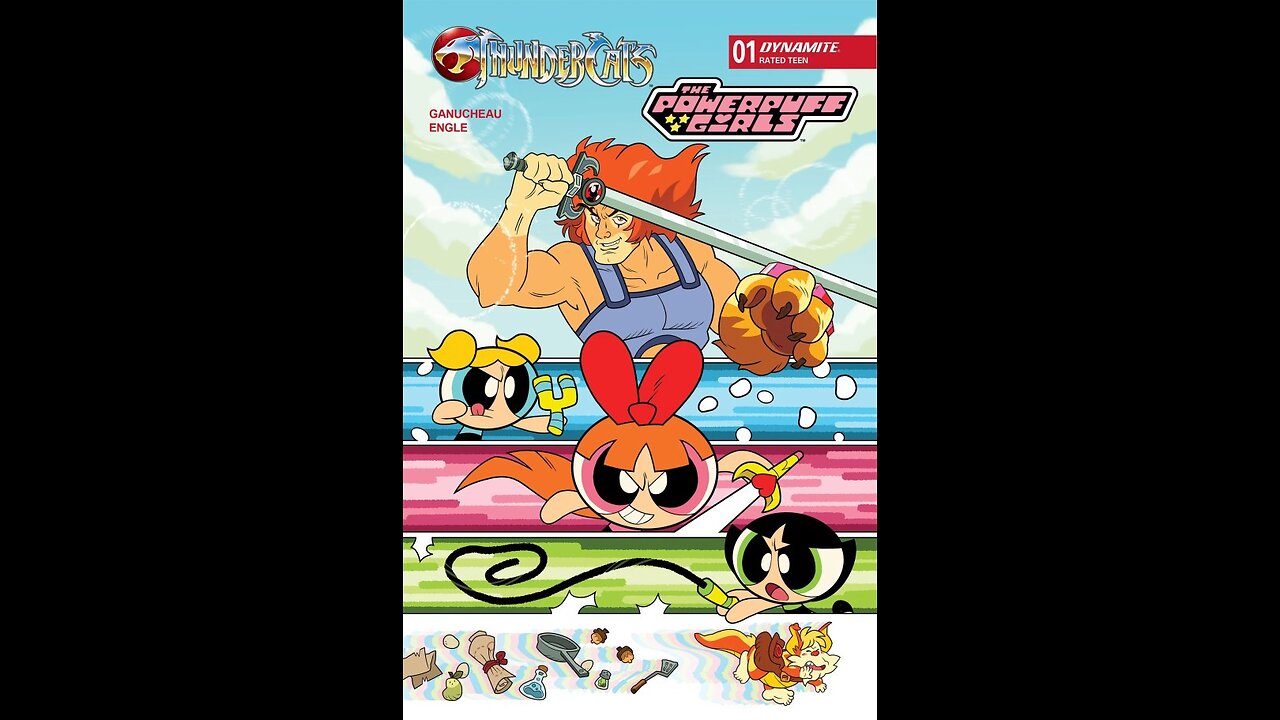 ThunderCats / The Powerpuff Girls #1 Dynamite #QuickFlip Comic Book Review