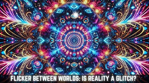 Flicker Between Worlds | Reality Glitch Song • Mandela Effect • Sci-Fi Soundscape 🎶