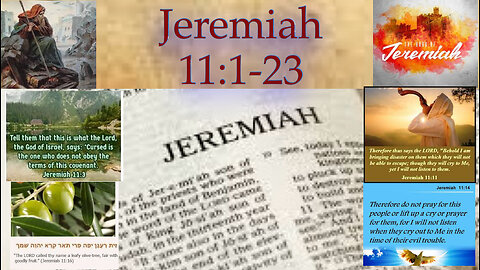 Jeremiah 11:1-23