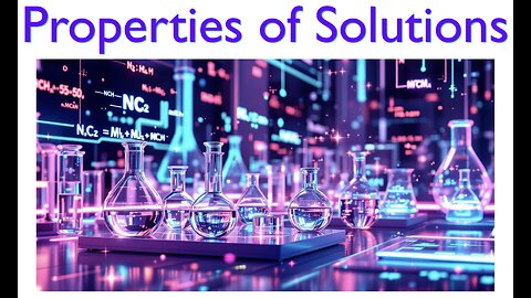 College Chemistry II: Factors Affecting Solubility, Vapor Pressures of Solutions and Raoult's Law