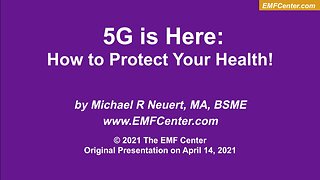 5G is Here: How to Protect Your Health!