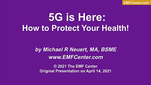 5G is Here: How to Protect Your Health!