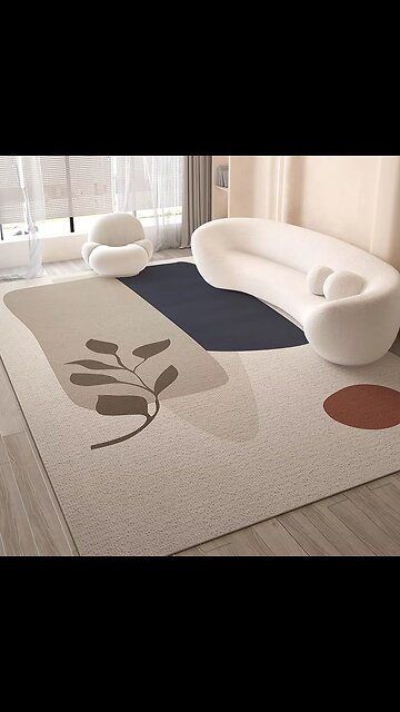 Simple Living Room Carpet Light Luxury Premium Non slip