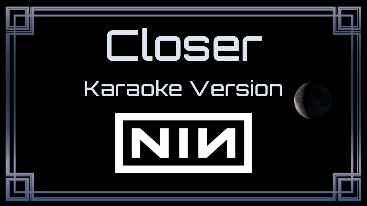 Nine Inch Nails - Closer (CC)