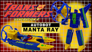 Manta Ray - Transformers Generation 2 - Retro Review