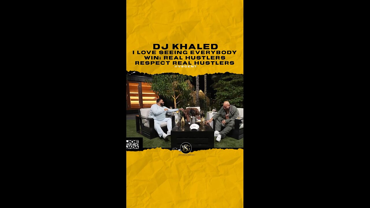 @djkhaled I love seeing everybody win; real hustlers respect real hustlers