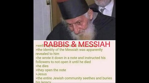 RABBIS & MESSIAH #truth #jesus #mary #joseph #ihs #church #bible #christian #saints #trinity #catho