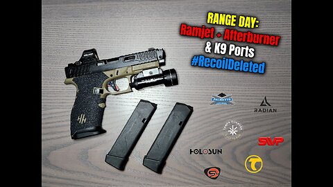 RANGE DAY: PSA Dagger FS w/ Radian Weapons Ramjet + Afterburner & Tampa GunWerx K9 Ports