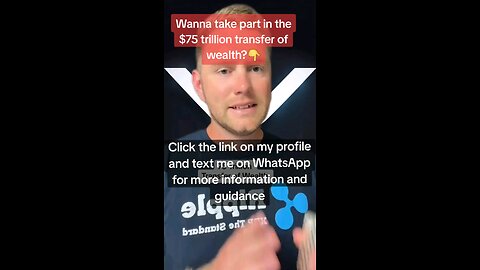 Wanna take part in the $75 trillion transfer of wealth?