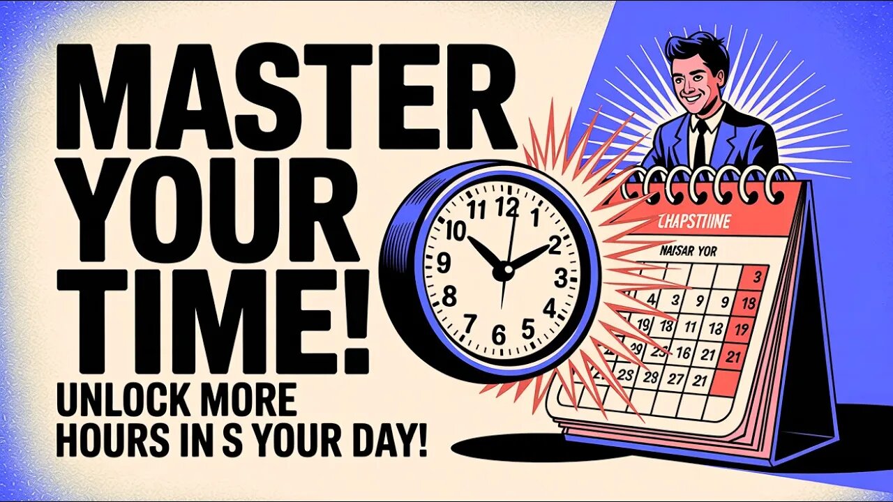 Master Your Time: Unlock More Hours in Your Day! #time #timemanagement #productivity