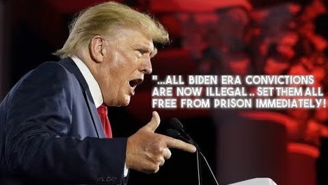 ❗~🚨BREAKING💥TRUMP💥ALERT🚨~❗ALL CRIMINAL CONVICTIONS UNDER BIDEN NOW FULLY PARDONED/SENTENCES COMMUTED