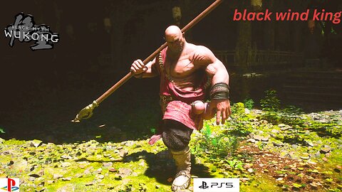 Black Myth: Wukong vs Black Wind King – Ferocious Boss Battle | HD Action RPG Gameplay ⚔️🌪️
