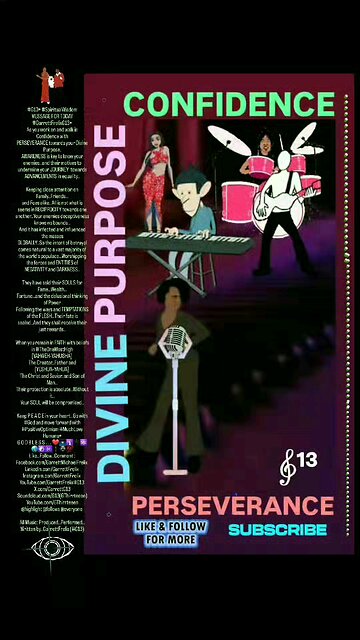 ▪︎CONFIDENCE AND PERSEVERANCE▪︎