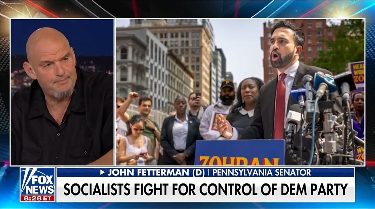 Sen Fetterman: Socialism Is NOT The Future Of The Democratic Party