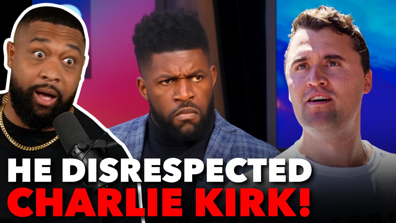 Emmanuel Acho DISRESPECTS Charlie Kirk’s Memory In WOKE Rant