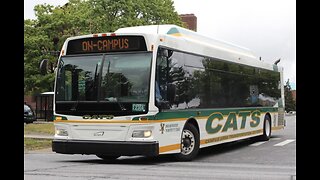 U of V Bus Orion VII NG bus in Burlington, Vermont.