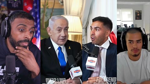 Myron and Sneako slam nelkboys damage controlling Netanyahu interview