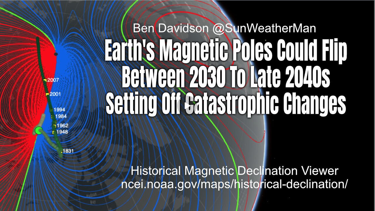 Earth's Magnetic Poles Could Flip Between 2030 To Late 2040s Setting Off Catastrophic Changes