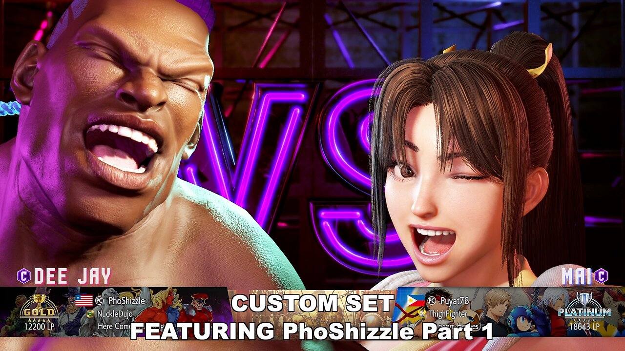 Kuya Kalbo SF6 Custom Set with PhoShizzle 2025 Spring edition Part 1. Zangief takes all from Mai