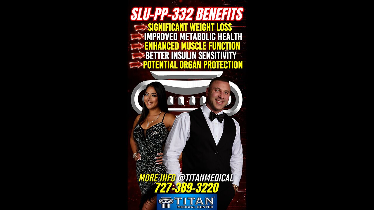 Titan Therapy of the Week: NEW SLU-PP-332 Therapy to help boost your metabolism!