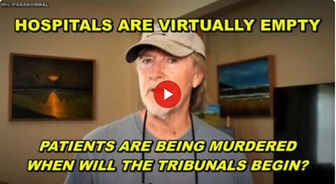 Patients are being murdered for money. Hospitals are either empty or full of the vaccinated