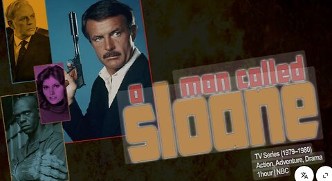 1979 Robert Conrad is A Man Called Sloane Episode 3