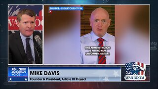 MIKE DAVIS: This Is The Most Dangerous Political Speech I’ve Heard In A Very, Very Long Time. Democrat House Members And Senators Are Winking And Nodding At Intel Officials And Military Officers: Ignore The President’s Orders