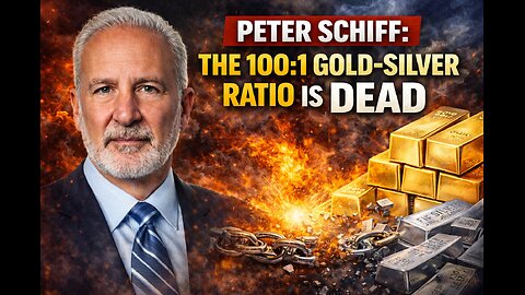 Peter Schiff: The 100:1 Gold-Silver Ratio Is DEAD