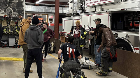 Lynbrook Junior Firefighters Training