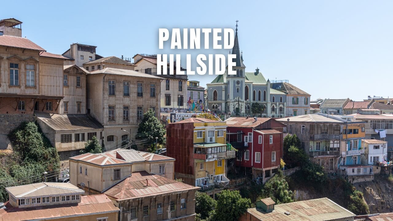 The City Where Every Wall Is Art! #valparaisochile #painted