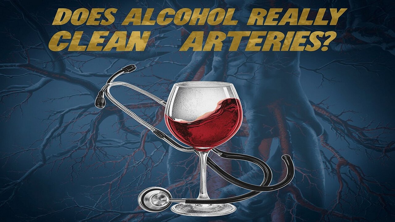 Does Alcohol Really Clean Your Arteries ? The Shocking Truth !