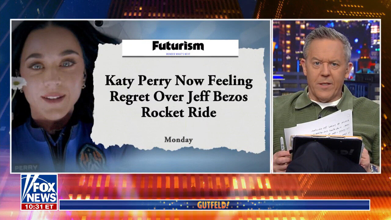 Greg Gutfeld: You Did This To Yourself, Katy Perry
