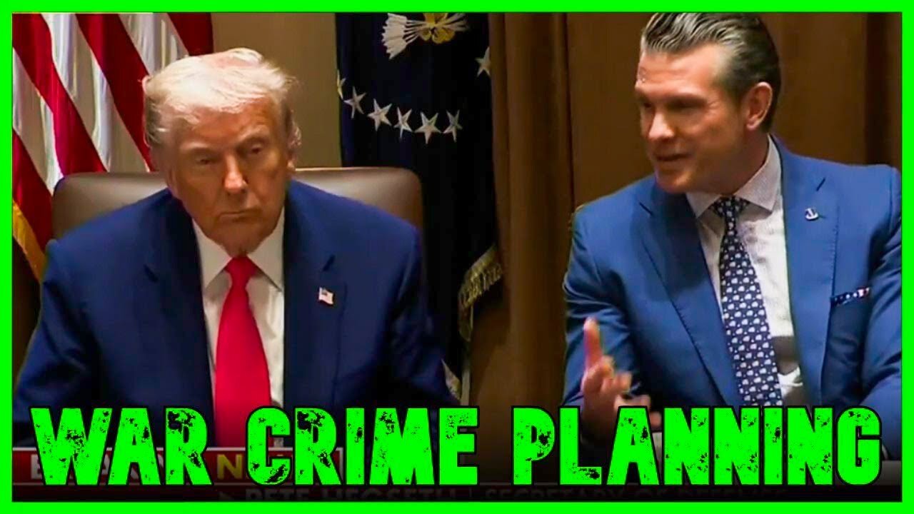 WATCH: Trump Discusses War Crimes He’s About To Commit | The Kyle Kulinski Show