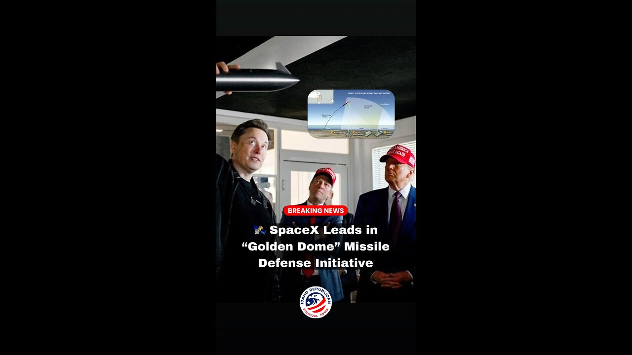 Space X Leads Golden Dome Initiative