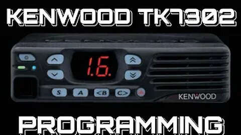 Kenwood TK-7302 Programming