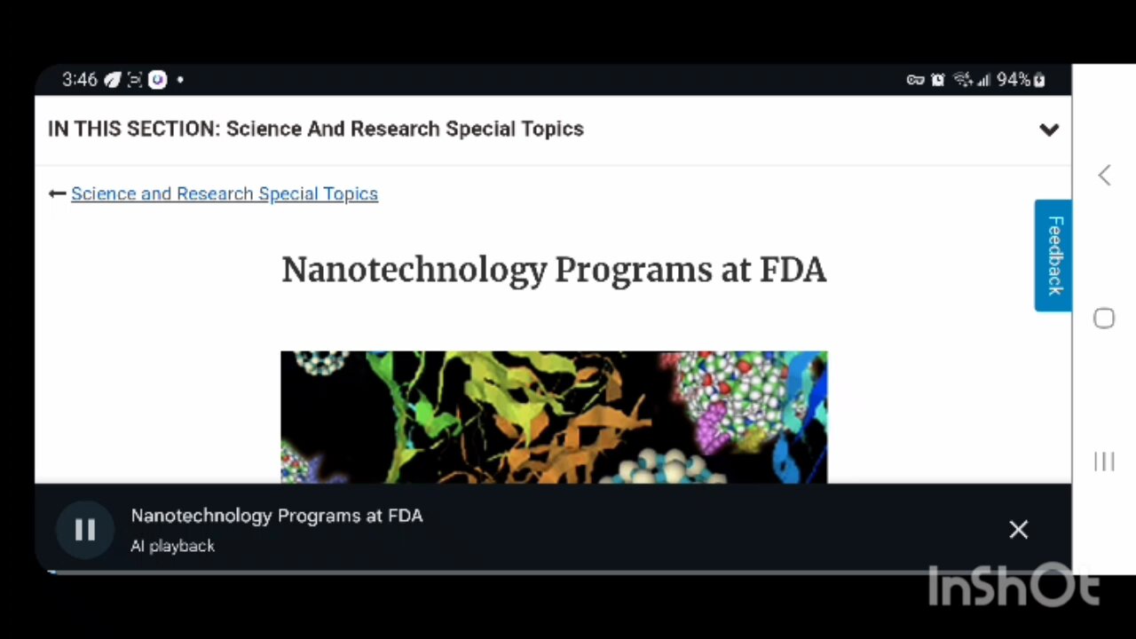 Nanotechnology Programs at FDA